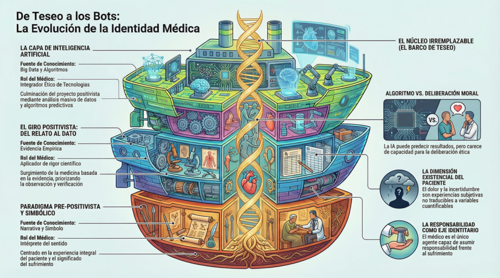 De Teseo a los Bots: ¿Quién es el médico cuando todo ha cambiado?